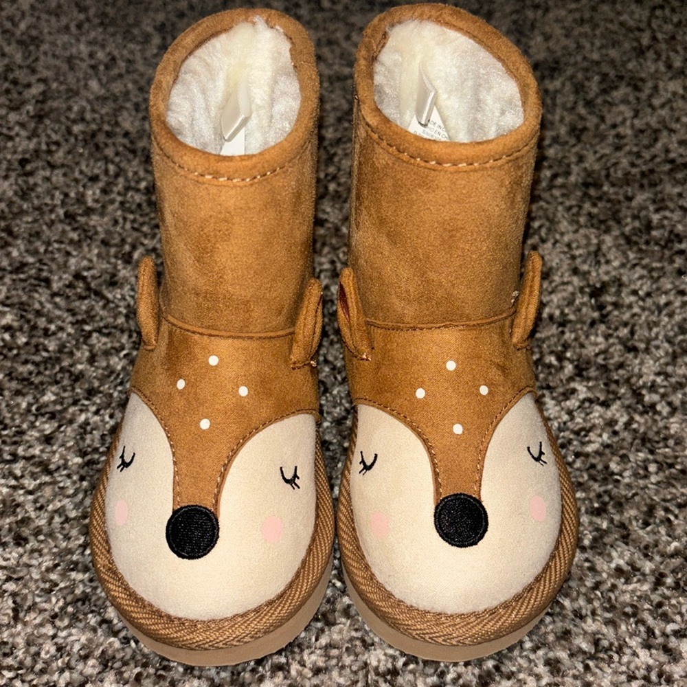 Faux-Suede Deer Critter Adoraboots
